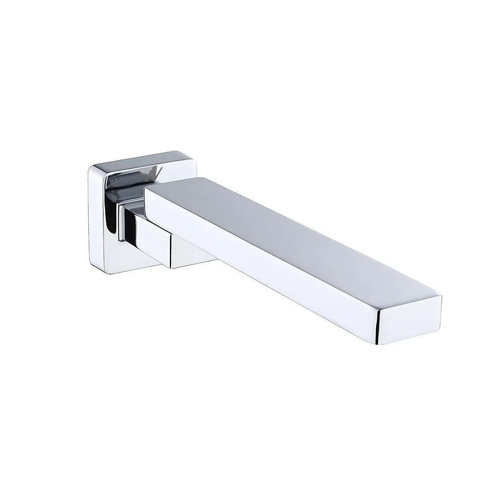 Bath In Wall Swivel Spout in Polished Chrome Finish - Mekamart Australia
