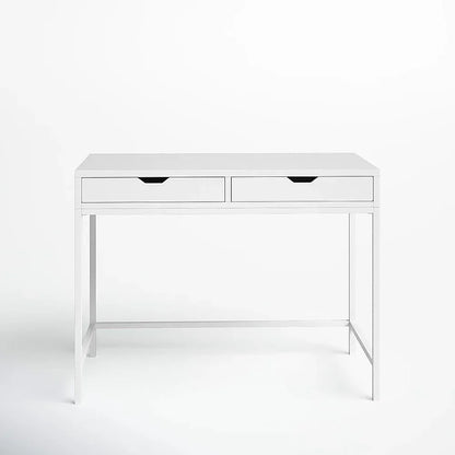 White Computer Desk – Modern PC Laptop Table for Gaming, Home Office, or Study Space Furniture - Mekamart Australia