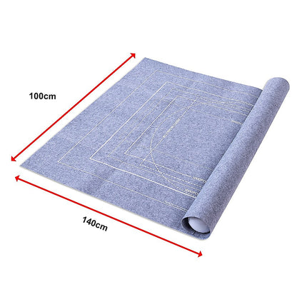 Puzzles Rollers 2 Sets Table Jigsaw Puzzles Felt Mat Board Inflator Puzzle Blanket