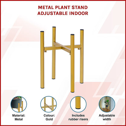 Metal Plant Stand Adjustable Indoor