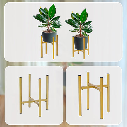 Metal Plant Stand Adjustable Indoor