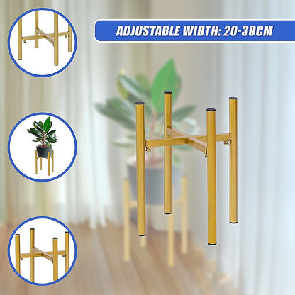Metal Plant Stand Adjustable Indoor