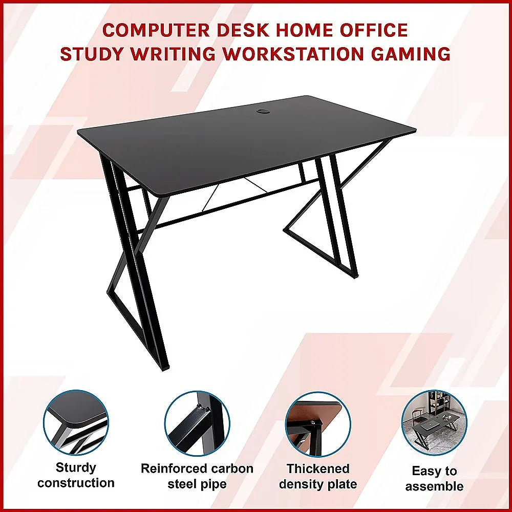 Computer Desk Home Office Study Writing Workstation Gaming - Mekamart Australia