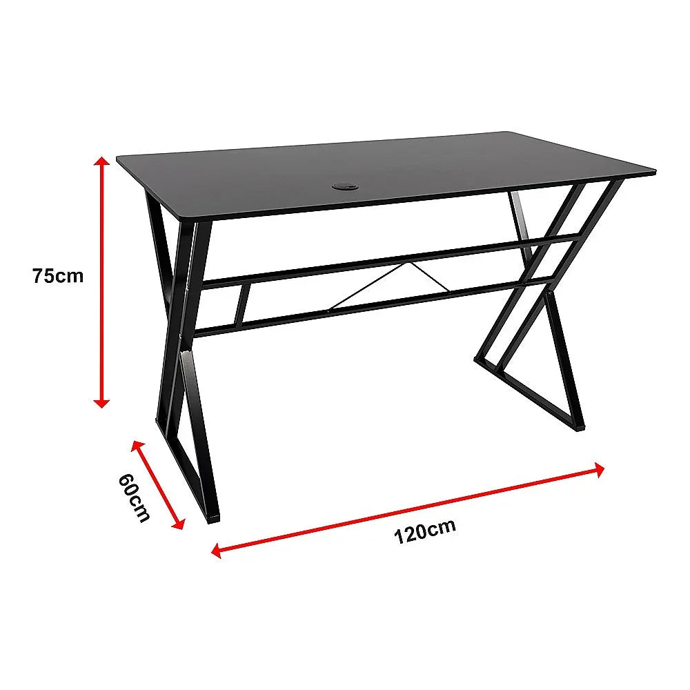 Computer Desk Home Office Study Writing Workstation Gaming - Mekamart Australia