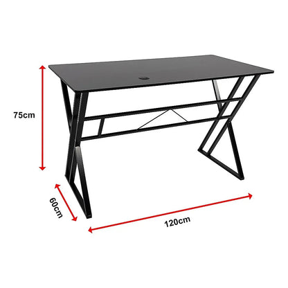 Computer Desk Home Office Study Writing Workstation Gaming - Mekamart Australia