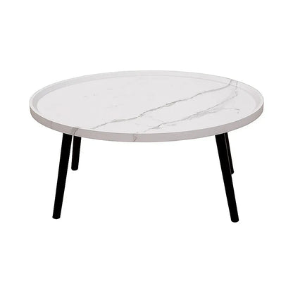 Oval Coffee Table Mid Century Modern Minimalist Display - Mekamart Australia