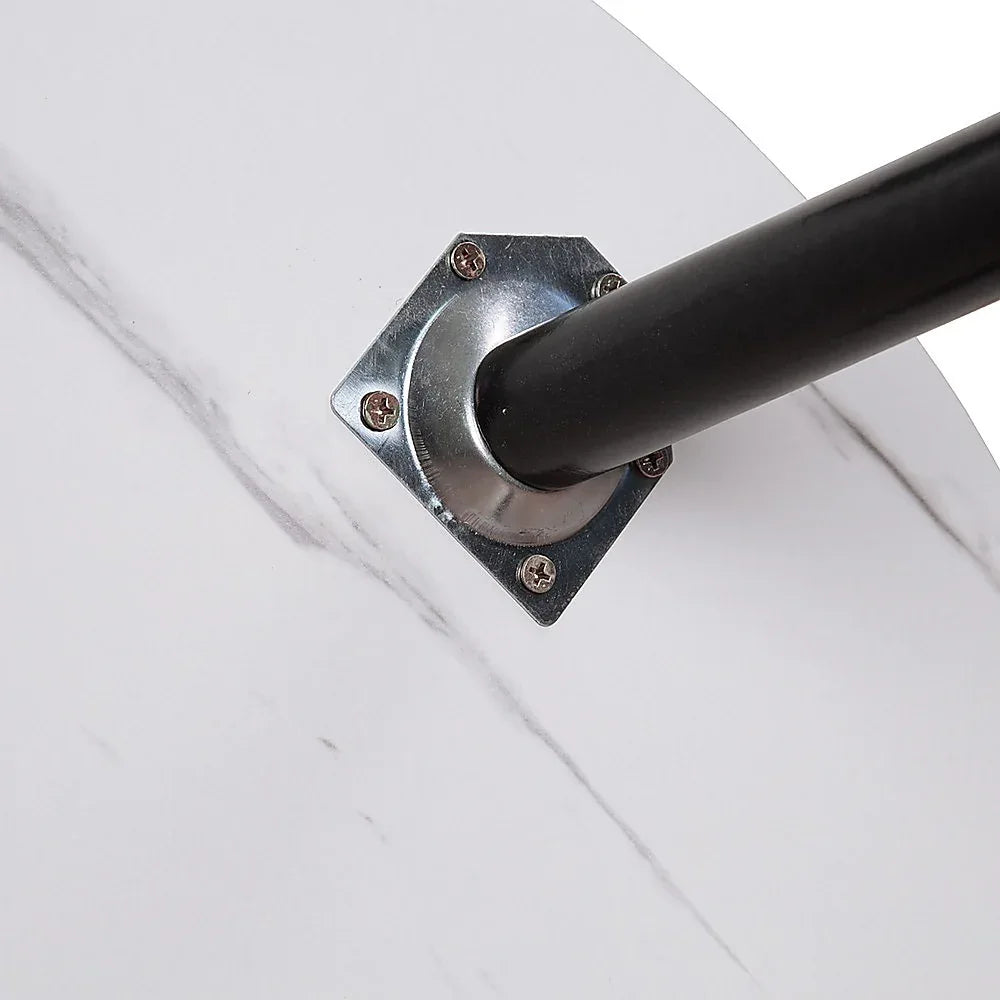 Oval Coffee Table Mid Century Modern Minimalist Display - Mekamart Australia