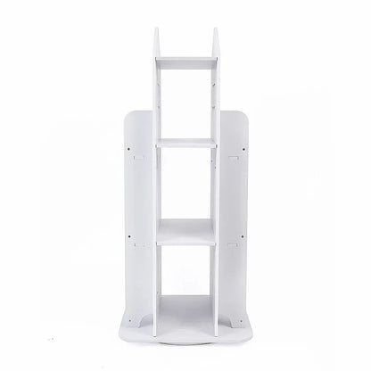 Rotating Bookcase Bookshelf Kid's Book Organiser Rack Wooden Castle Display Shelf - Mekamart Australia