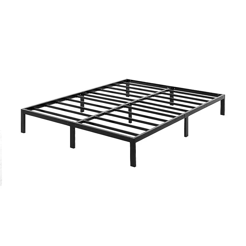 Queen Full Metal Bed Frame Base – Sturdy Steel Bed Base for Australian Mattress - Mekamart Australia