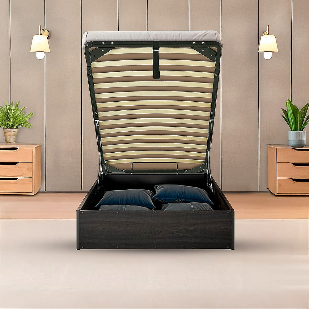 Single Gas Lift Bed Mechanism with Frame – Storage Platform & Sofa Bed Kit