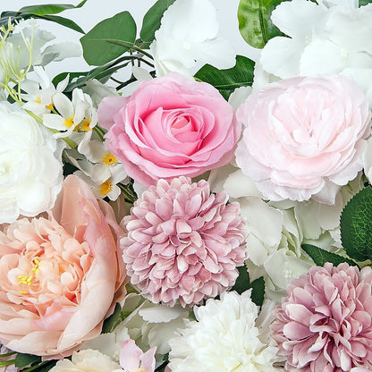 1M Artificial Flower Runner Arrangement Panel Wall Rose DIY Wedding Party Décor