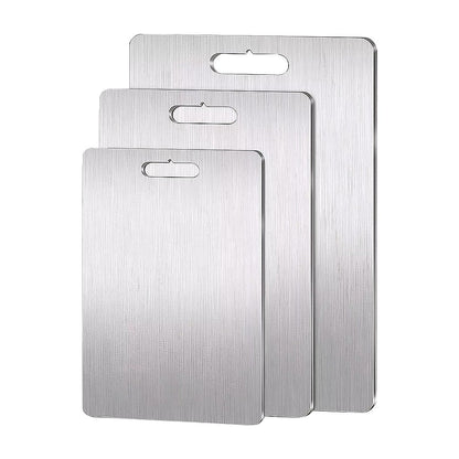 3 x 304SS Cutting Chopping Board Stainless Steel