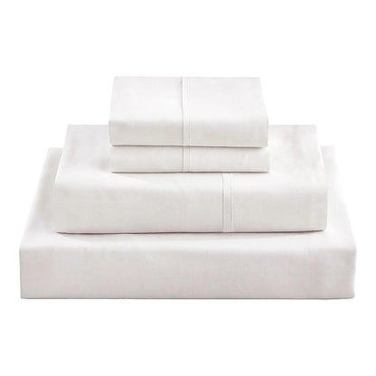 King Bed Sheet Set – 1800 Series Microfiber, Deep Pocket, Soft & Breathable, White