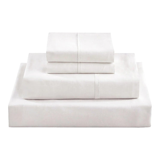 King Bed Sheet Set – 1800 Series Microfiber, Deep Pocket, Soft & Breathable, White