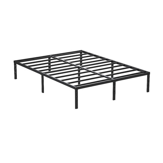 Queen Metal Bed Frame 45cm High – Full Steel Base Platform