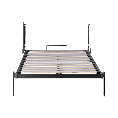 King-single DIY Wall Bed Hardware Kit with Black handle – Frame & Mechanism for Custom Build