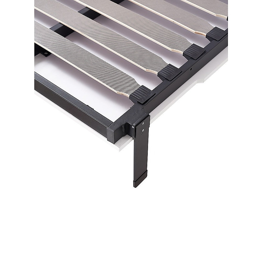 King-single DIY Wall Bed Hardware Kit with Black handle – Frame & Mechanism for Custom Build