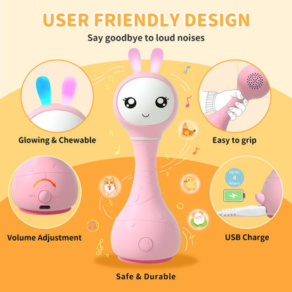 Alilo Smarty Rattle R1 Pink