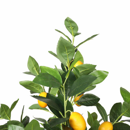 Artificial Lemon Tree (Potted) with Lemons 150cm - Mekamart Australia