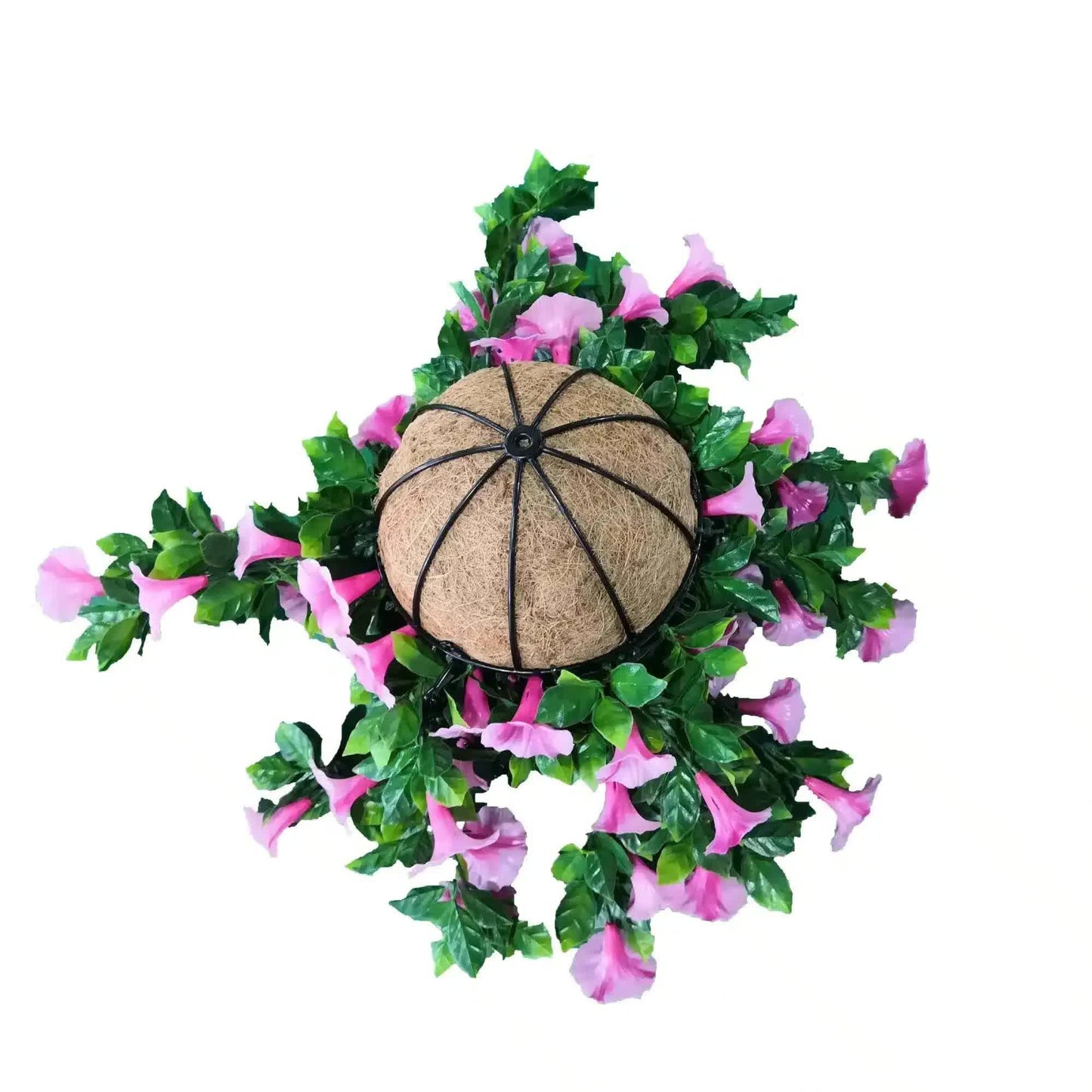 Artificial Petunia Hanging Basket UV Resistant 28cm - Mekamart Australia