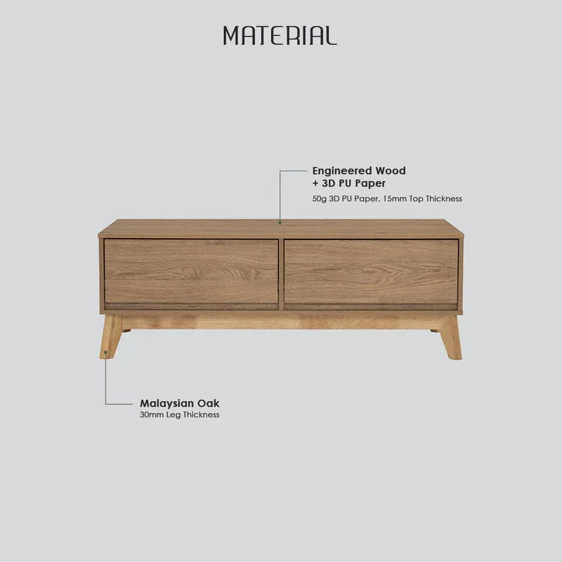 Hirado Coffee Table - Natural - Mekamart Australia