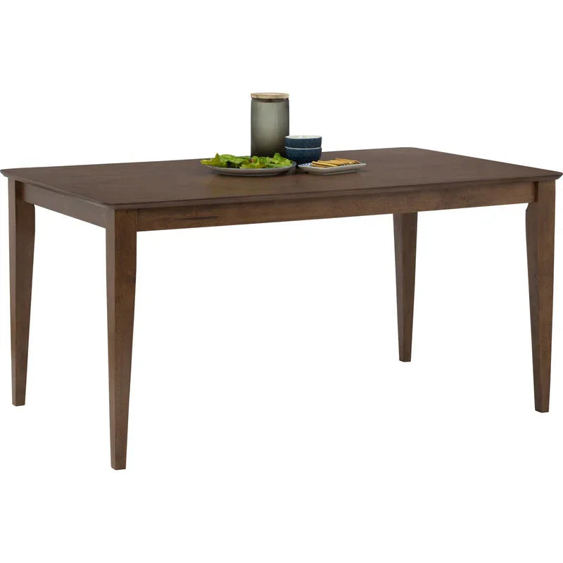Allergo Dining Table 150cm Timber Dining Table - Cocoa - Mekamart Australia
