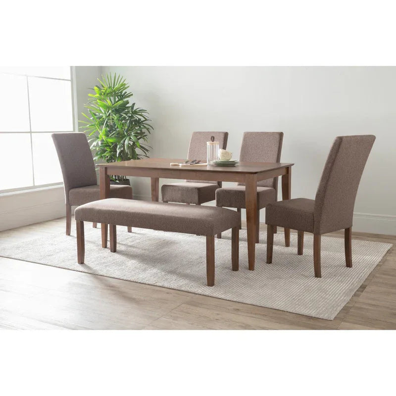 Allergo Dining Table 150cm Timber Dining Table - Cocoa - Mekamart Australia