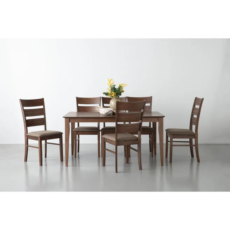 Allergo Dining Table 150cm Timber Dining Table - Cocoa - Mekamart Australia