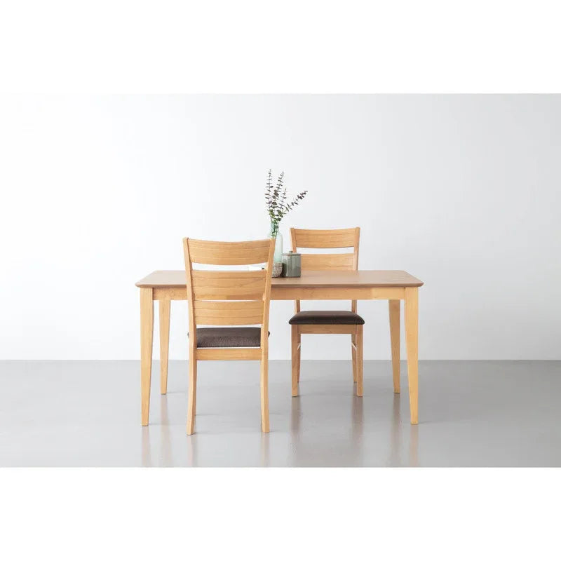 Allergo Dining Table 150cm Timber Dining Table - Natural - Mekamart Australia