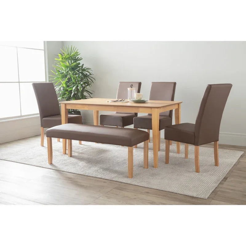 Allergo Dining Table 150cm Timber Dining Table - Natural - Mekamart Australia
