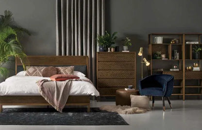 Deniz Lounge Chair Tub Chair Accent Armchair - Blue - Mekamart Australia