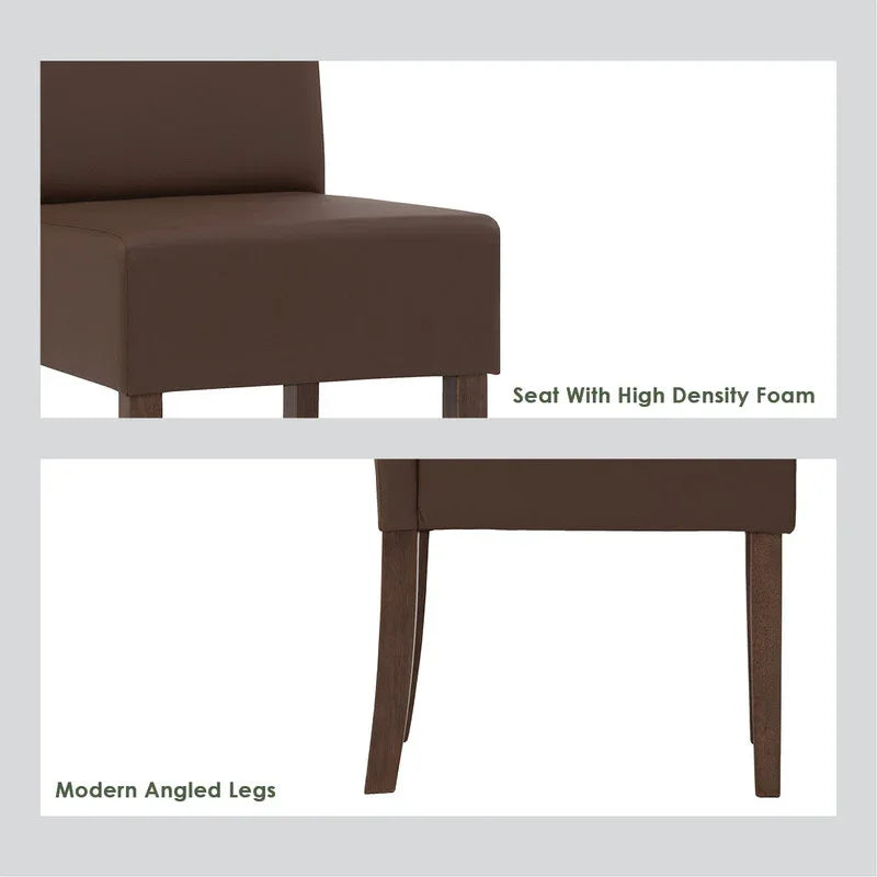 Mesi Dining Chair x2 - Natural Colour Legs Blue Colour Challis Fabric Upholstery - Mekamart Australia