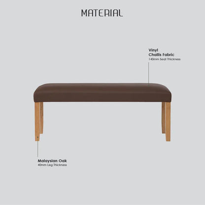 Mesi bench Ottoman - Natural - Mekamart Australia