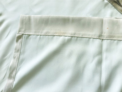 Sea View 3D Printing Blockout Curtains 2x128x160cm PINCH PLEAT Fabric Seascape