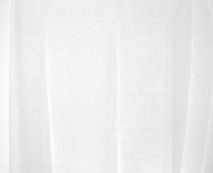 2 Long drop Sheer Voile Curtains 580cm wide 270cm long+30 Hooks Pinch Pleat New