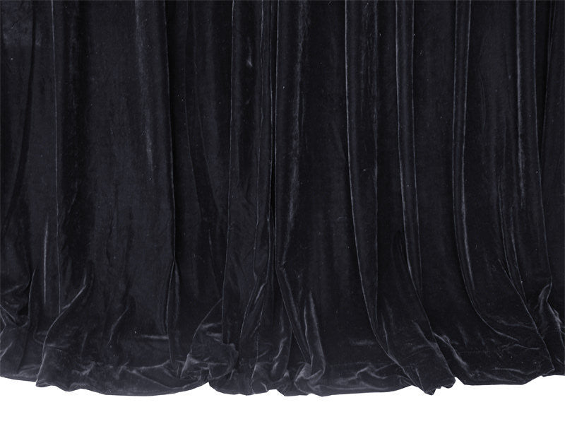 Long Large Thick Black Velvet Curtains 580x270cm+full liner,Blockout,Pinch Pleat