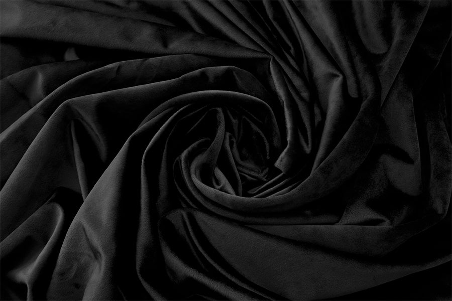 Large Thick Velvet Blockout Curtains 300x 270cm PINCH PLEAT 1 panel+Hooks Black