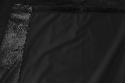 Large Thick Velvet Blockout Curtains 300x 270cm PINCH PLEAT 1 panel+Hooks Black