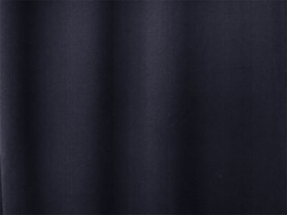 100% Blockout Curtain 270x230cm PINCH PLEAT Blackout High Level Fabric Black