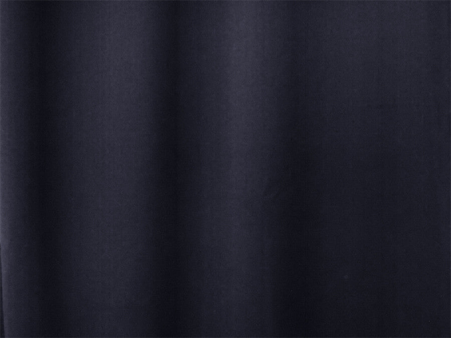 100% Blockout Curtains 2x300x270cm PINCH PLEAT Blackout High Level Fabric Blac