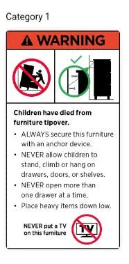 NNECN 5 Layer White Drawer Chest Storage with Bedside Table - Mekamart Australia