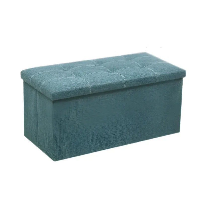 NNETM Durable Morandi Green Storage Stool - Mekamart Australia