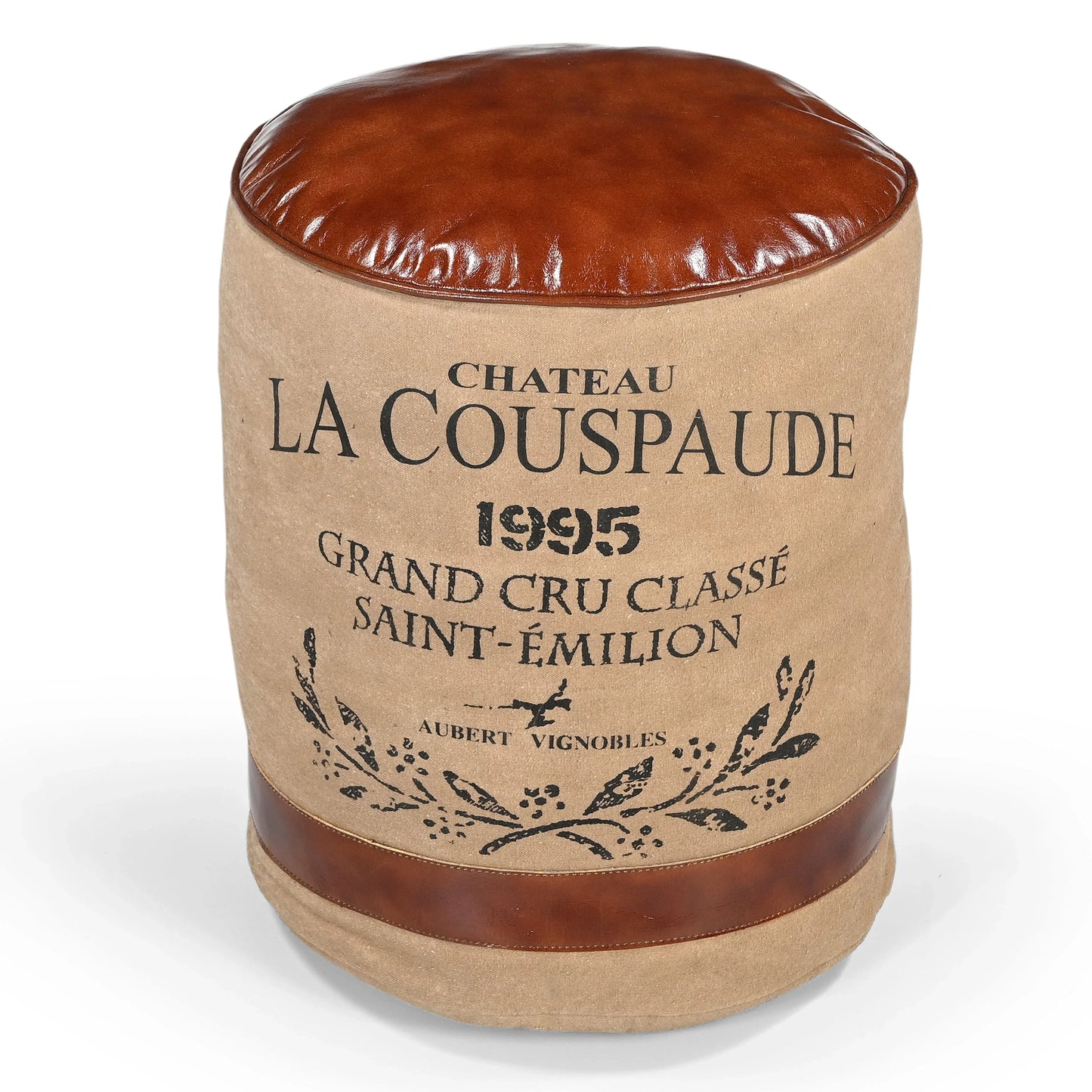 CHATEAU CANVAS OTTOMAN (THE CHARLOTTE) - Mekamart Australia