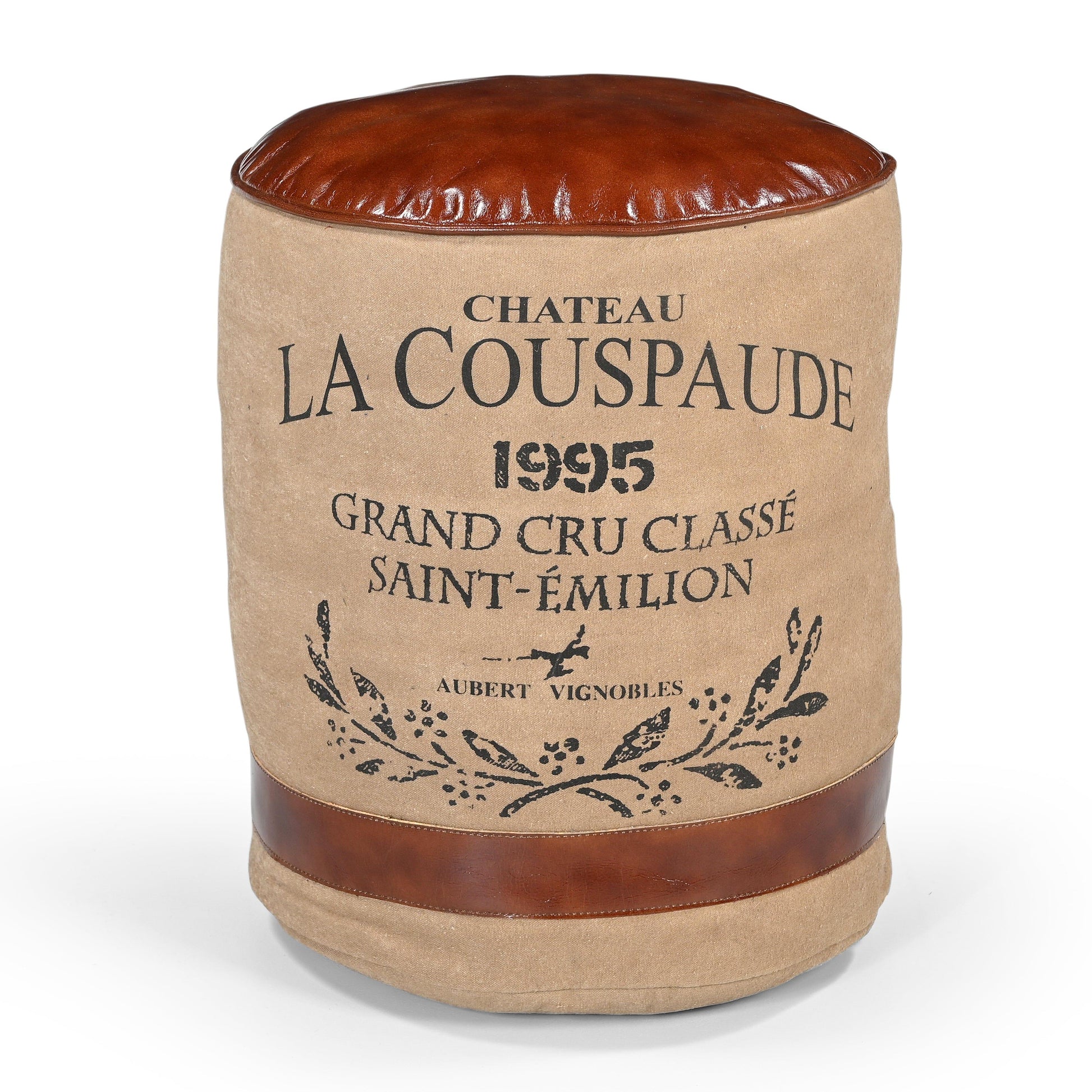 CHATEAU CANVAS OTTOMAN (THE CHARLOTTE) - Mekamart Australia