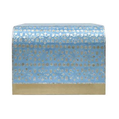 MOTHER OF PEARL MEDITERRANEAN BREEZE LOW PROFILE COFFEE TABLE - Mekamart Australia