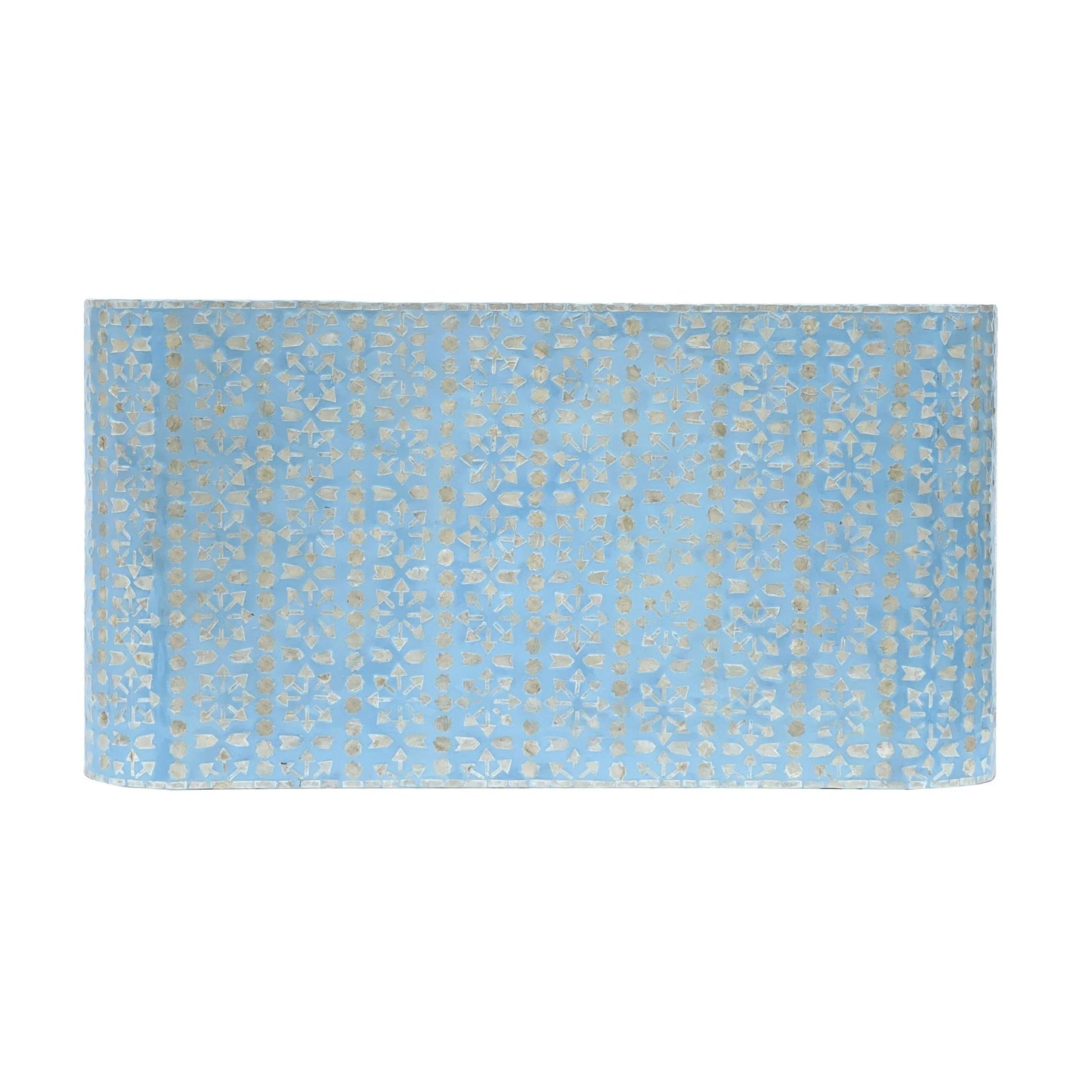 MOTHER OF PEARL MEDITERRANEAN BREEZE LOW PROFILE COFFEE TABLE - Mekamart Australia