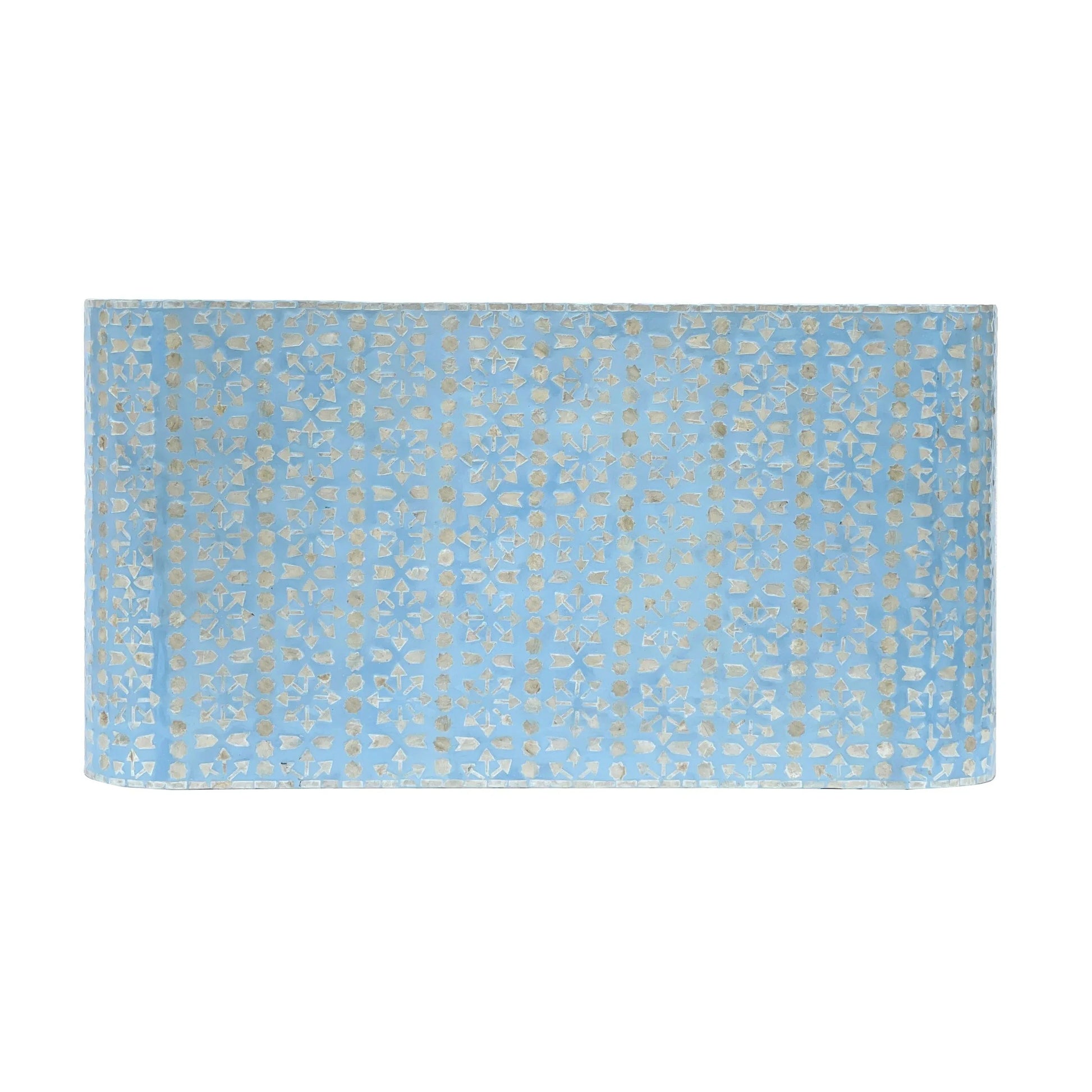 MOTHER OF PEARL MEDITERRANEAN BREEZE LOW PROFILE COFFEE TABLE - Mekamart Australia