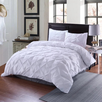 Minimal Mood white Comforter Collection – Modern 3‑Piece Set