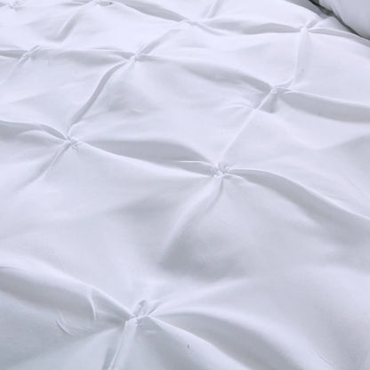 Minimal Mood white Comforter Collection – Modern 3‑Piece Set