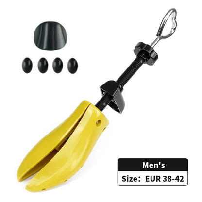 1 PCS Yellow Adjustable Shoe Stretcher for Men's Shoes, Size EUR 38-42 - Mekamart Australia